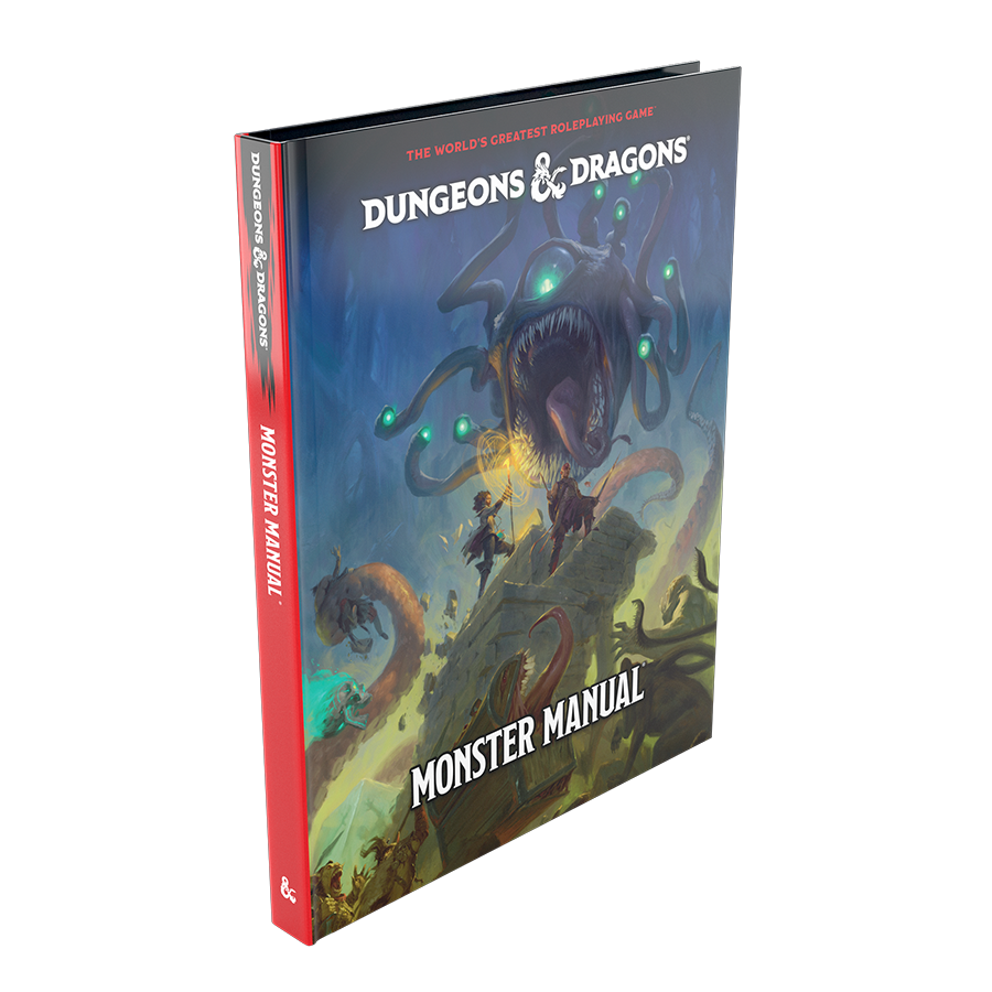 D&D 2024 Monster Manual Physical + D&D Beyond Download Code