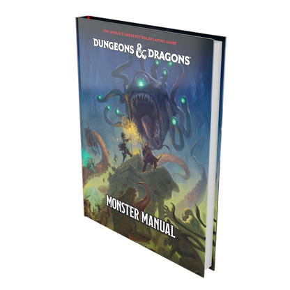 D&D 2024 Monster Manual Physical + D&D Beyond Download Code