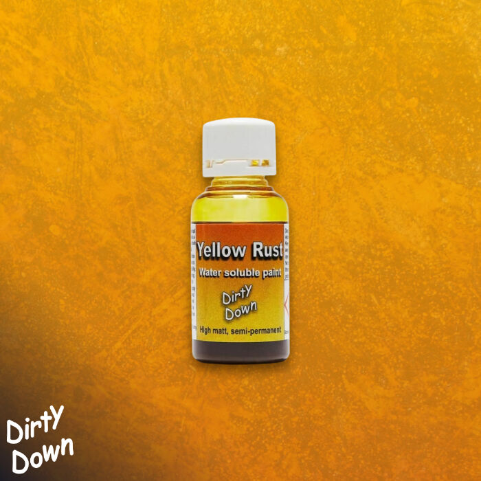 Dirty Down Yellow Rust Effect 25ml weathering paint