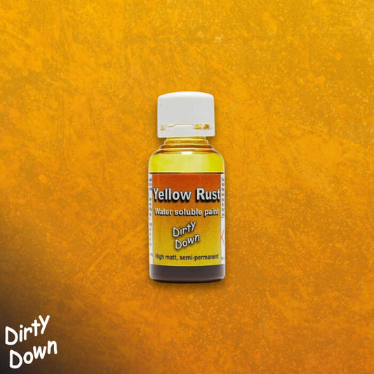 Dirty Down Yellow Rust Effect 25ml weathering paint