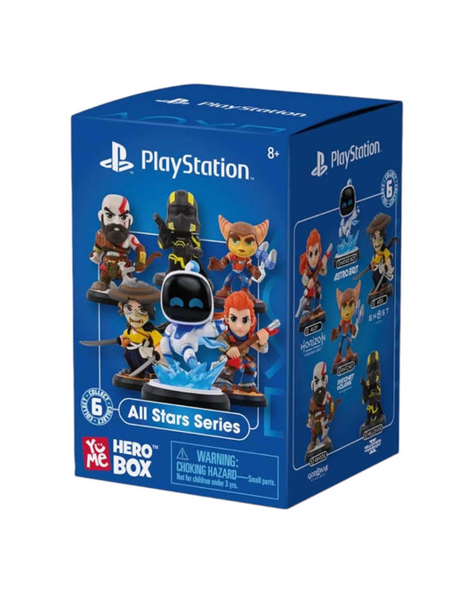 YuMe Sony PlayStation Hero Box Blind Box All Stars Series packaging