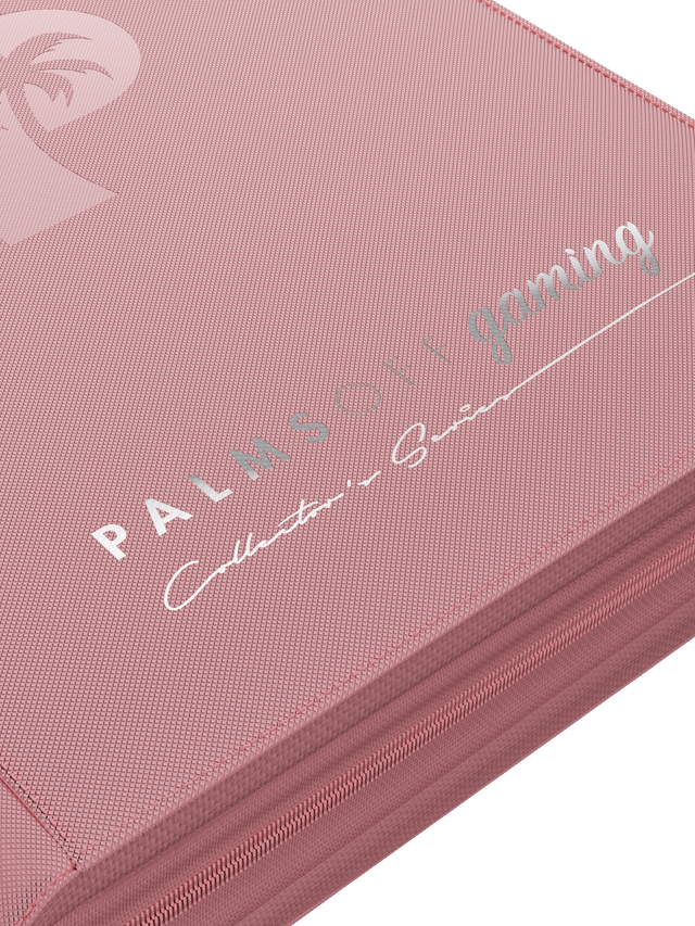 pink TCG binder for Pokemon MTG and One Piece cards