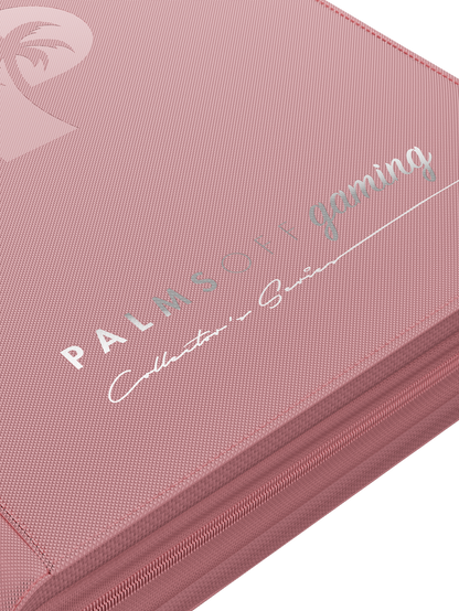 pink TCG binder for Pokemon MTG and One Piece cards