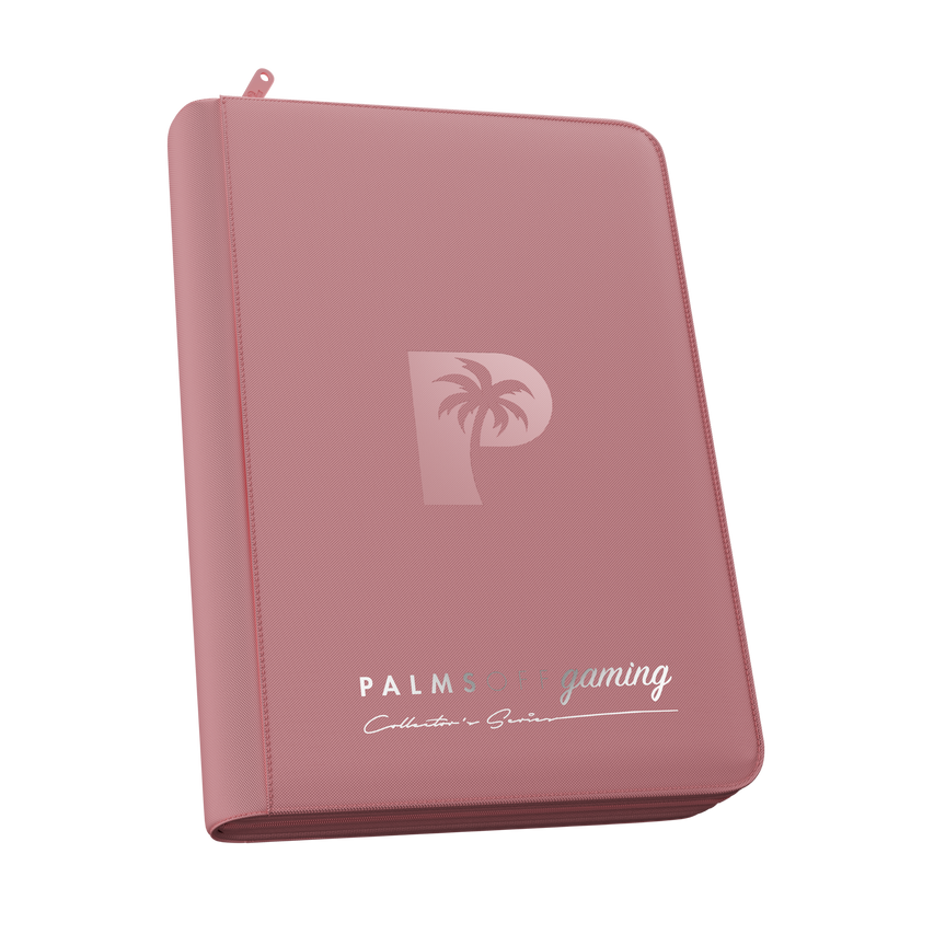 Palms Off Gaming pink 4 Pocket Zip Binder