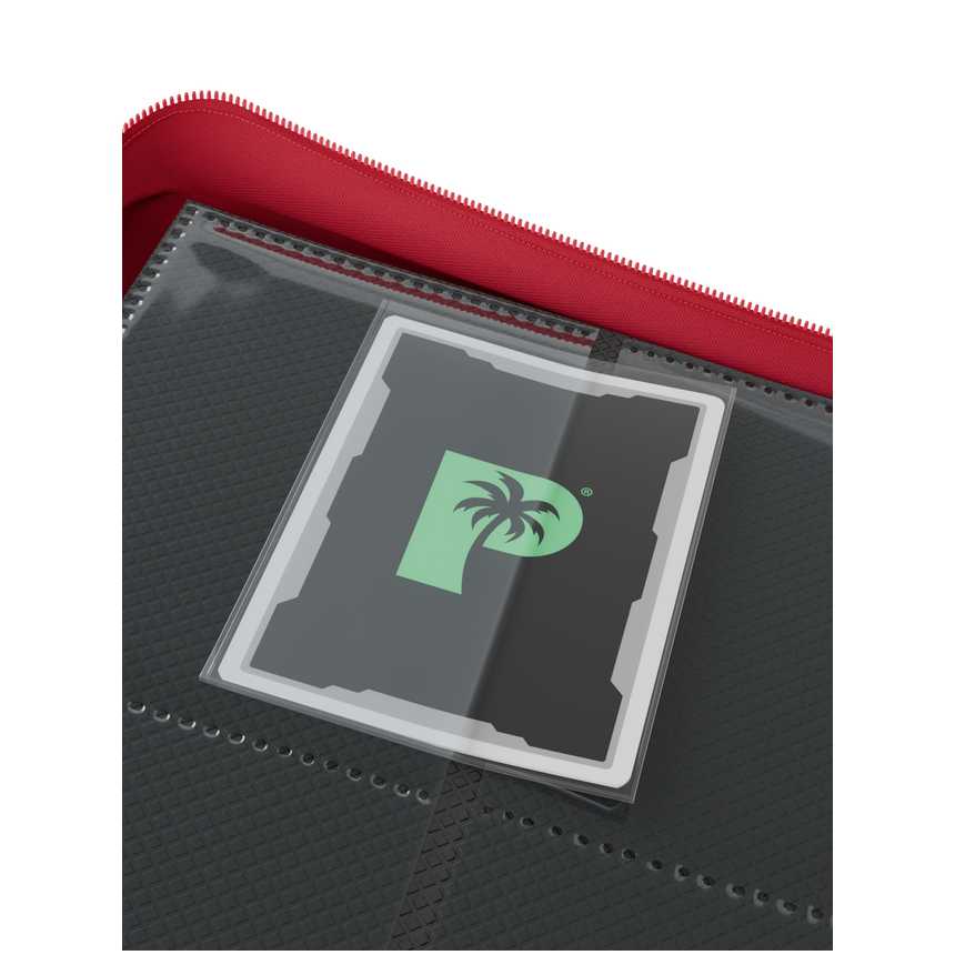 Red TCG binder for Pokemon MTG and One Piece cards