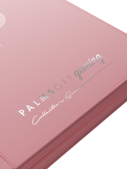 pink TCG binder for Pokemon MTG and One Piece cards