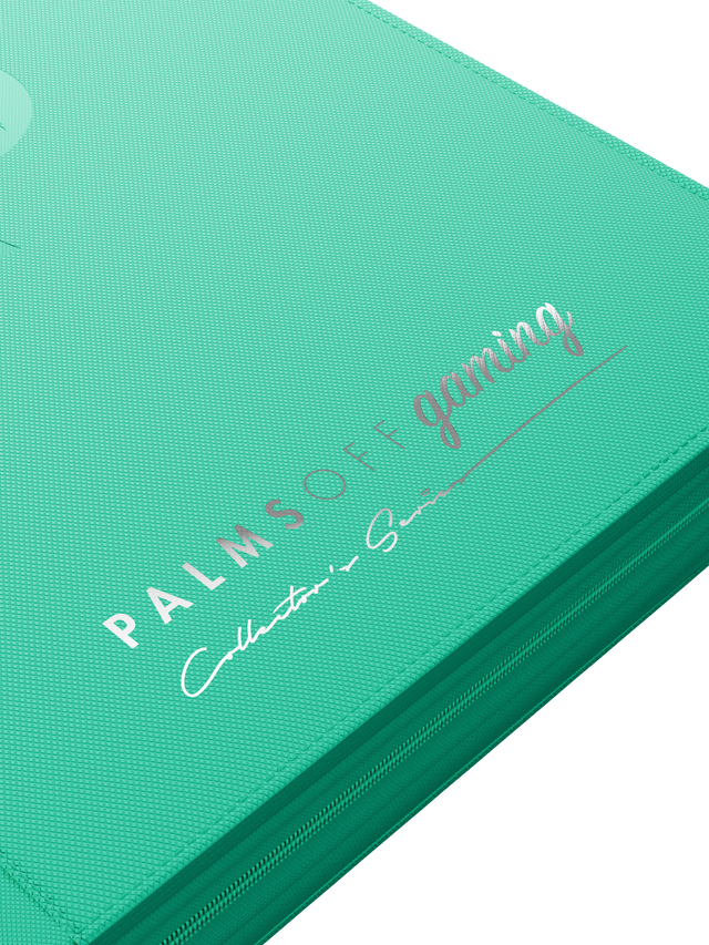 turquoise TCG binder for Pokemon MTG and One Piece cards