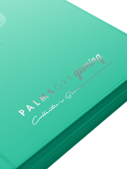 turquoise TCG binder for Pokemon MTG and One Piece cards