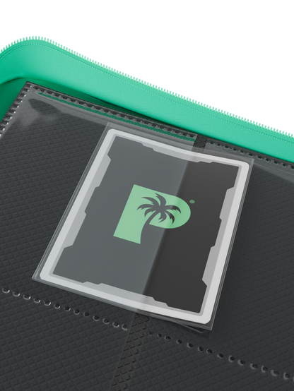 Collectors Series 9 Pocket Zip Binder turquoise for TCG cards