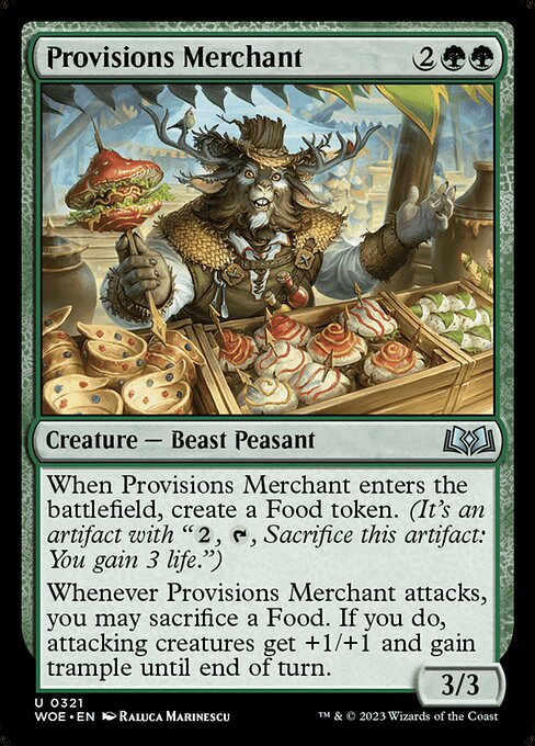 MTG Provisions Merchant WOE 321 Jumpstart Foil
