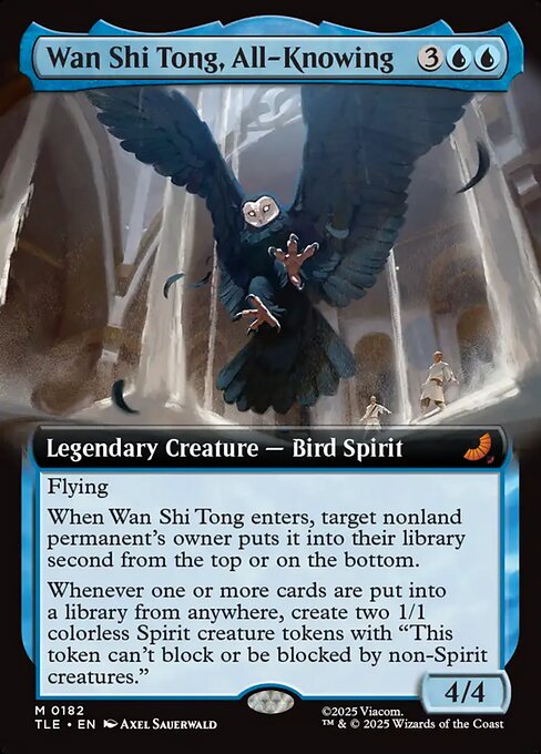 MTG Wan Shi Tong, All-Knowing [TLE 182] Foil