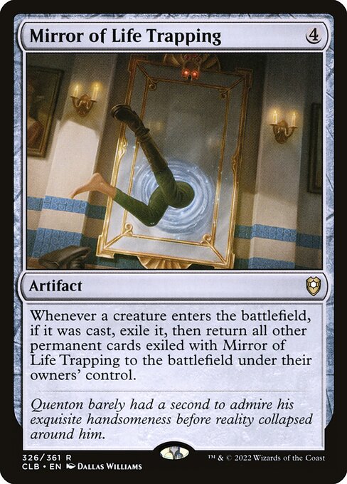 MTG Mirror of Life Trapping CLB 326 Regular Foil