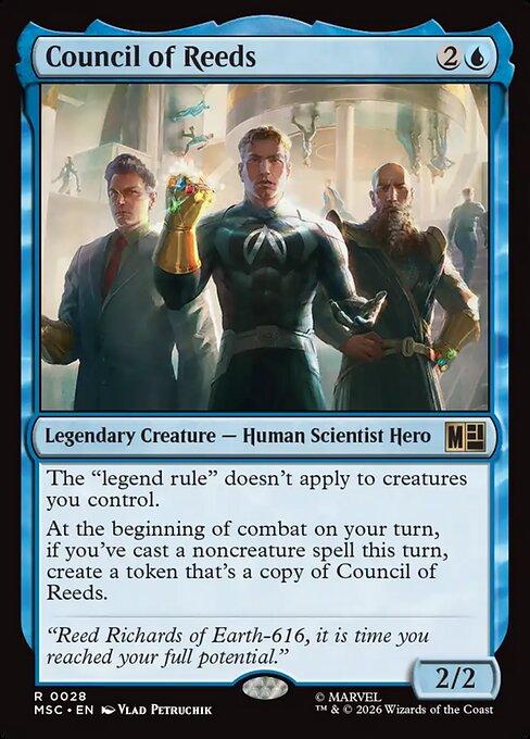 MTG Council of Reeds MSC 028 Regular Surge Foil