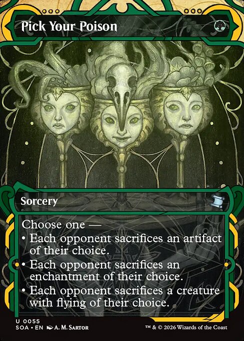MTG Pick Your Poison SOA 055 Mystical Archive Foil
