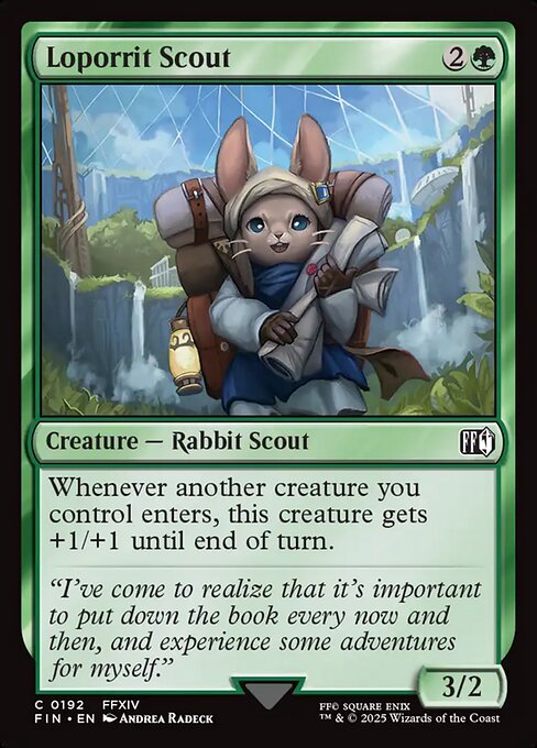 MTG Loporrit Scout FIN 192 Regular Nonfoil