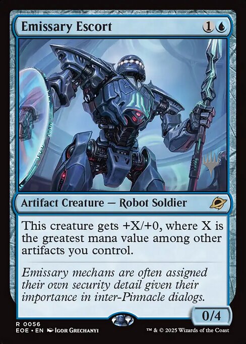 MTG Emissary Escort PEOE 056p Promo Pack Nonfoil