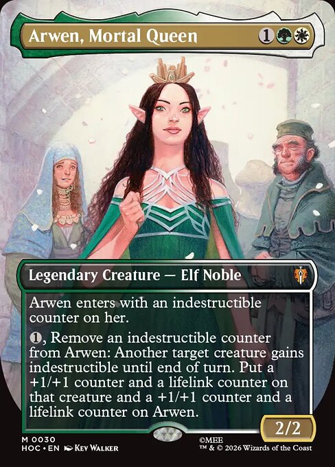 MTG Arwen, Mortal Queen HOC 030 Regular Foil