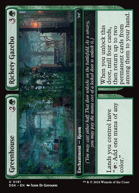 MTG Greenhouse // Rickety Gazebo DSK 181 Regular Foil