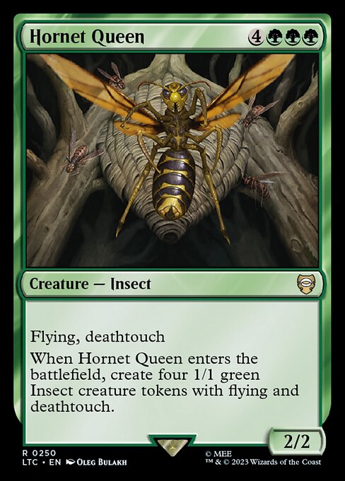 MTG Hornet Queen LTC 250 Alternate Art Nonfoil