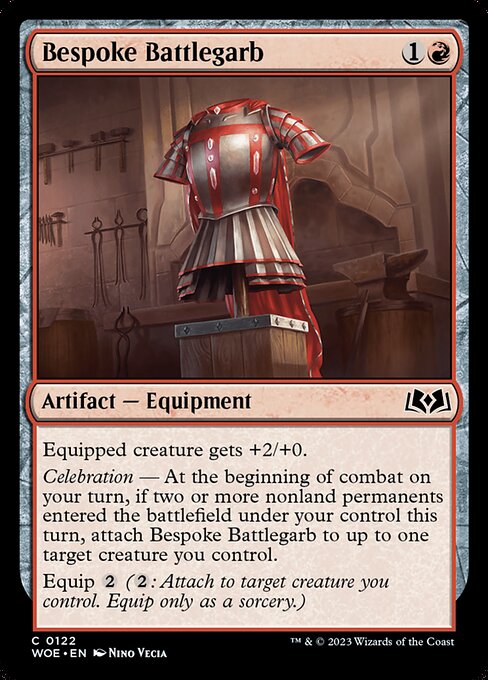 MTG Bespoke Battlegarb WOE 122 Regular Foil