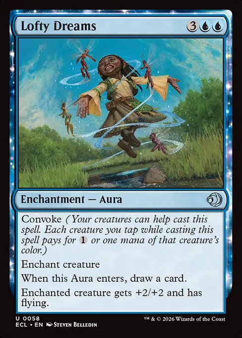 MTG Lofty Dreams ECL 058 Regular Nonfoil