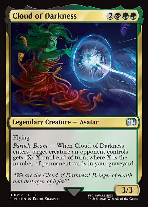 MTG Cloud of Darkness FIN 217 Regular Nonfoil