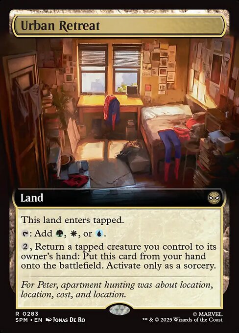 MTG Urban Retreat SPM 283 Extended Art Nonfoil