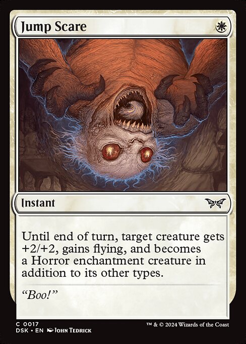 MTG Jump Scare DSK 017 Regular Foil