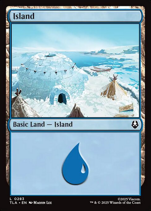 MTG Island TLA 283 Regular Nonfoil