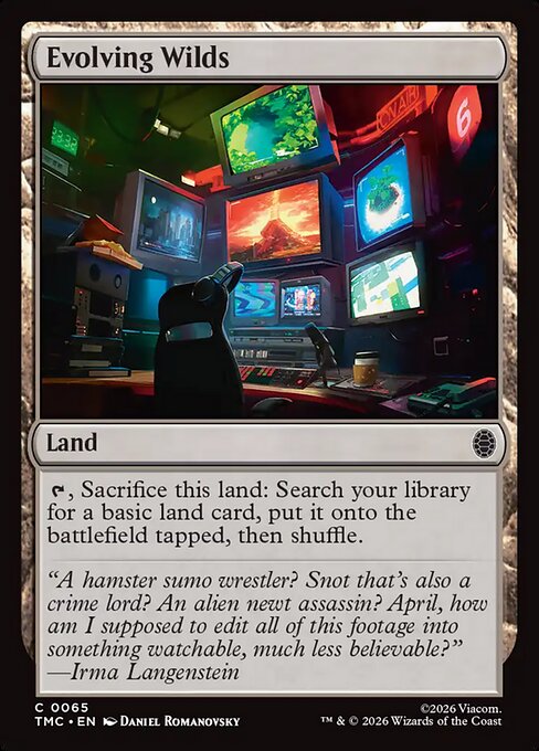 MTG Evolving Wilds TMC 065 Regular Nonfoil