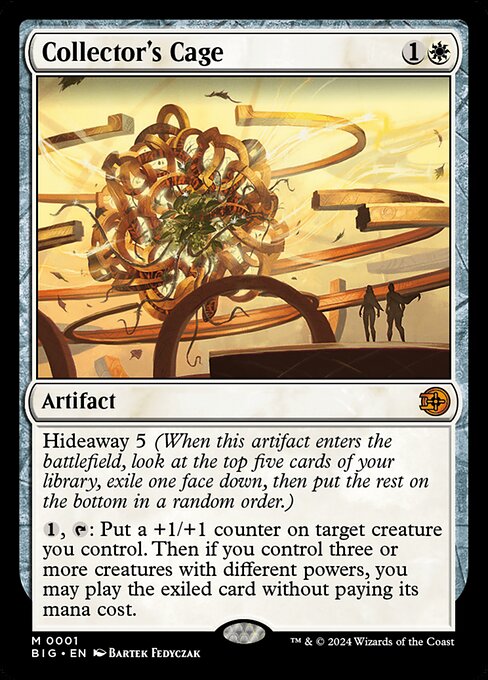 MTG Collector's Cage BIG 001 Regular Nonfoil