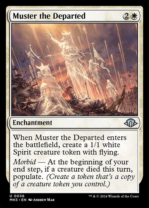MTG Muster the Departed MH3 036 Regular Foil