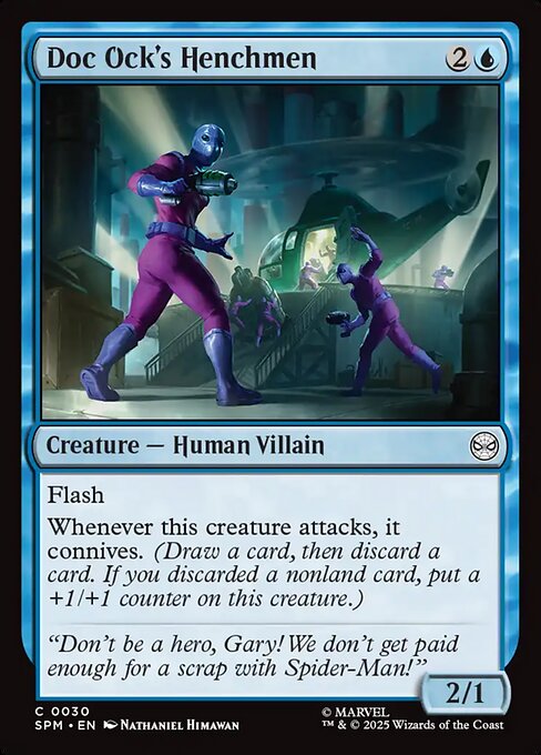 MTG Doc Ock's Henchmen SPM 030 Regular Nonfoil