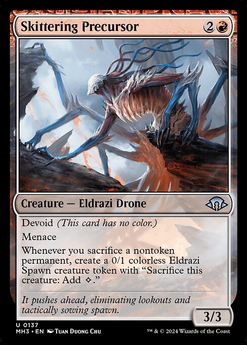 MTG Skittering Precursor MH3 137 Regular Foil