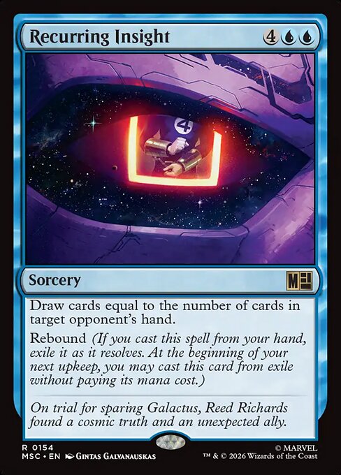 MTG Recurring Insight MSC 154 Regular Surge Foil