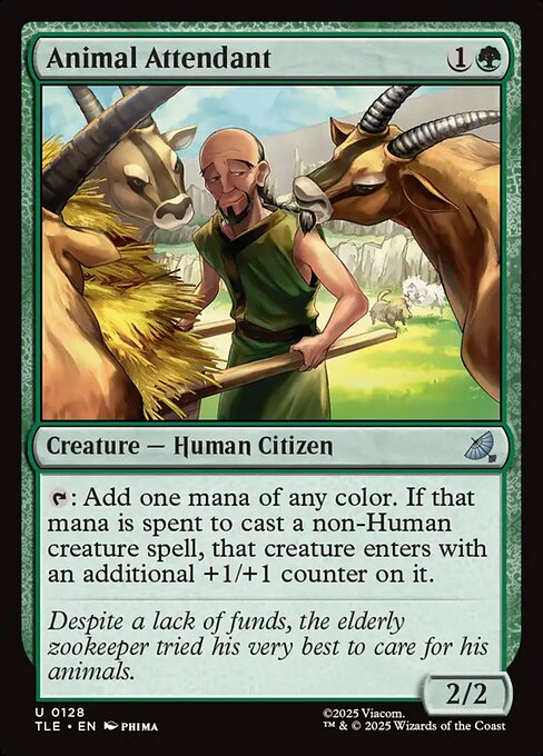 MTG Animal Attendant [TLE 128] Nonfoil