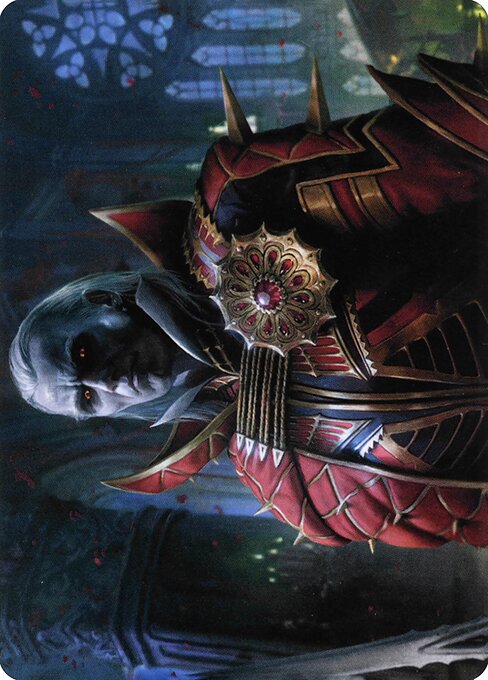 MTG Edgar, Charmed Groom AVOW 075 Art Card Nonfoil front