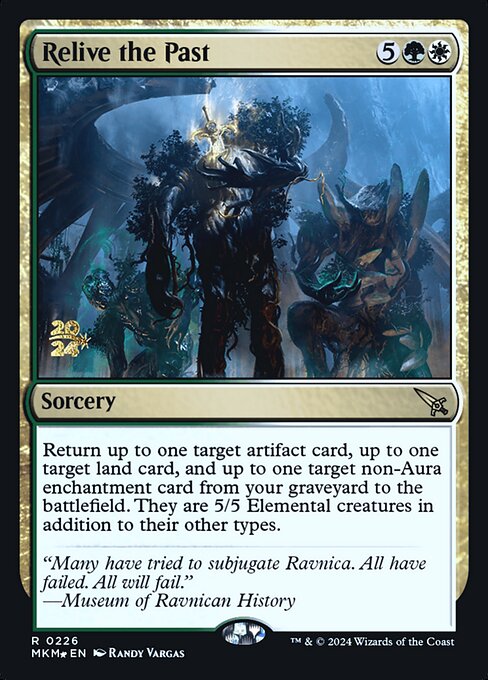 MTG Relive the Past PMKM 226s Prerelease Foil