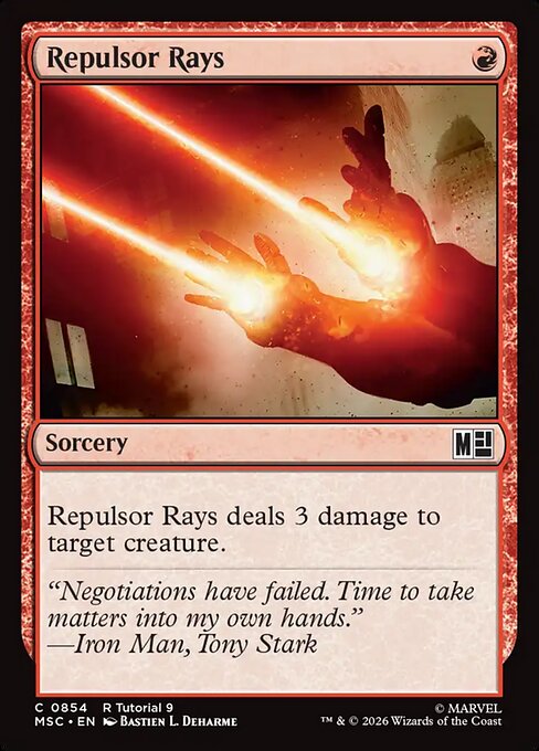 MTG Repulsor Rays MSC 854 Regular Nonfoil