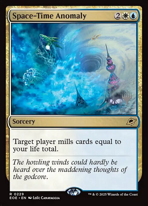 MTG Space-Time Anomaly PEOE 229p Promo Pack Foil