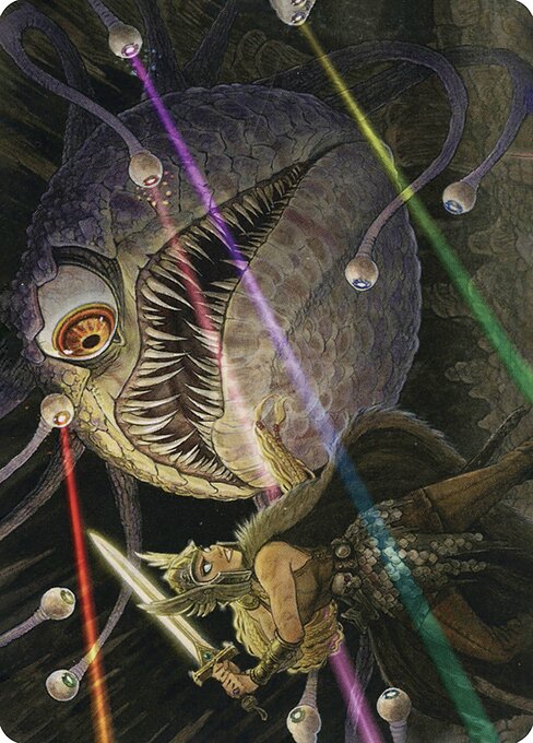 MTG Hive of the Eye Tyrant AAFR 053 Art Card
