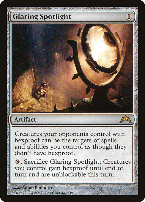MTG Glaring Spotlight GTC 229 Regular Foil
