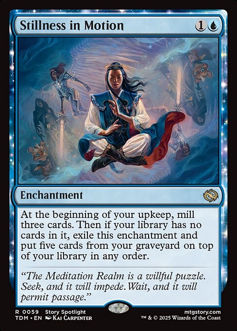 MTG Stillness in Motion TDM 059 Regular Nonfoil
