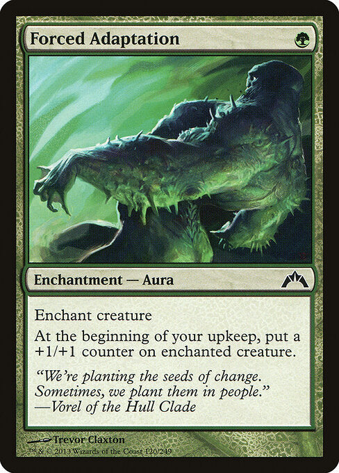 MTG Forced Adaptation GTC 120 Regular Foil