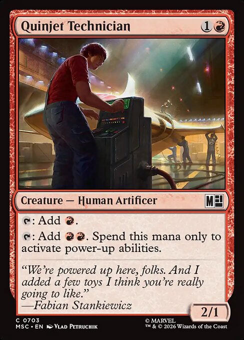 MTG Quinjet Technician MSC 703 Regular Nonfoil