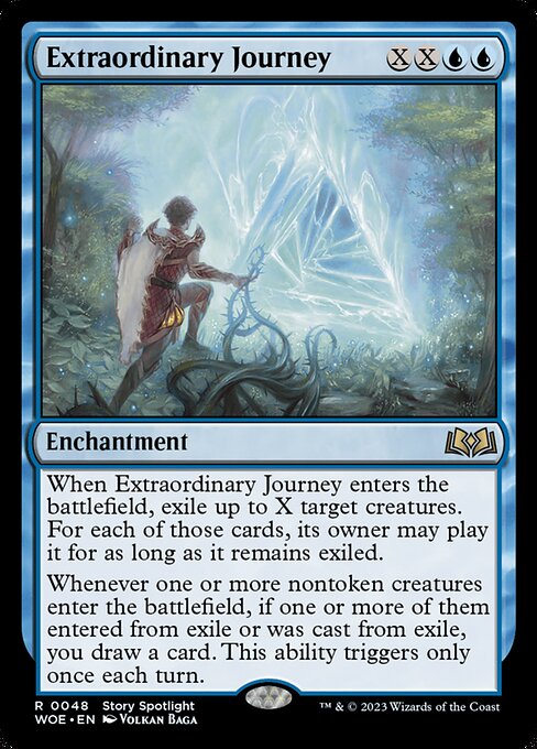 MTG Extraordinary Journey WOE 048 Regular Foil