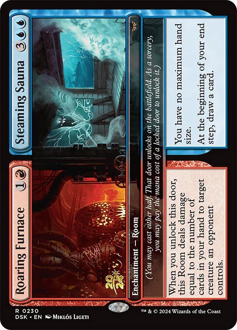 MTG Roaring Furnace // Steaming Sauna PDSK 230s Prerelease Foil
