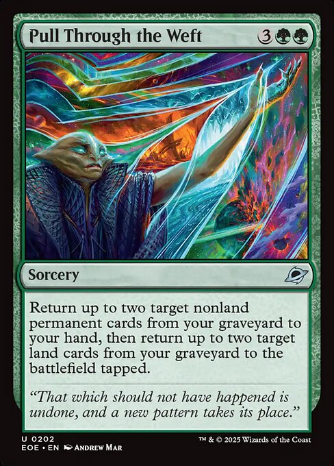 MTG Pull Through the Weft EOE 202 Regular Foil