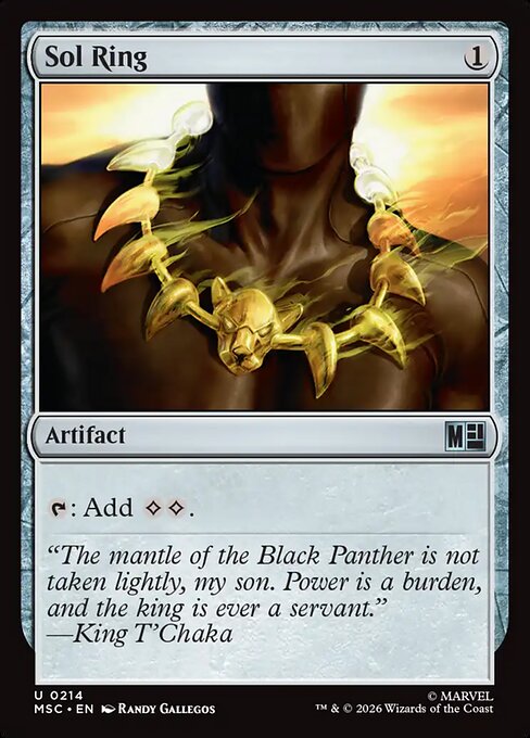 MTG Sol Ring MSC 214 Regular Surge Foil