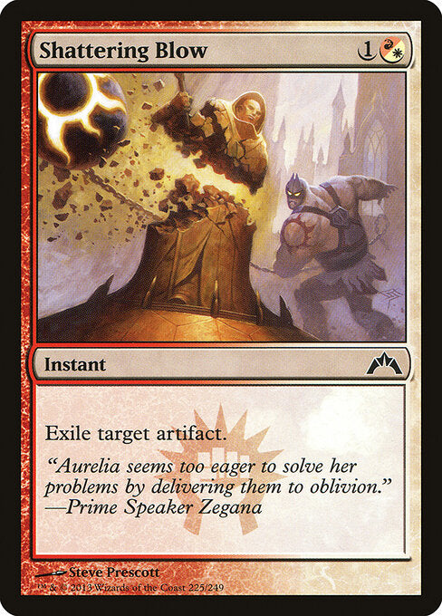 MTG Shattering Blow GTC 225 Regular Nonfoil